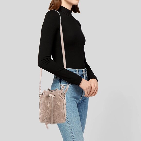 Ralph Lauren Suede Bucket Bag - Picture 4 of 13